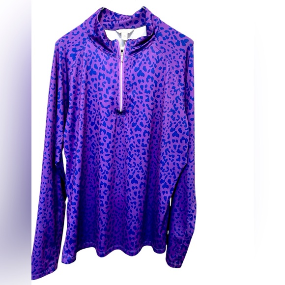Women’s Half Zip purple design and Solid Black bundle - Picture 1 of 7